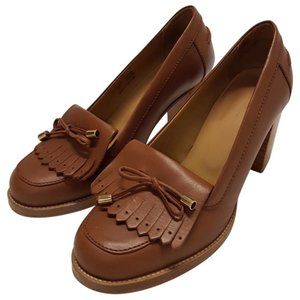 APC loafer heels